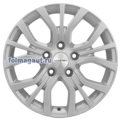  Khomen Wheels 6,5x16 5/120/51/65,1 Khomen Wheels KHW1608 F/SILVER . . (WHS506018) ()