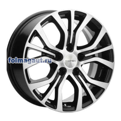  Khomen Wheels 6,5x16 5/120/51/65,1 Khomen Wheels KHW1608 BLACK FP . . (WHS506034) ()