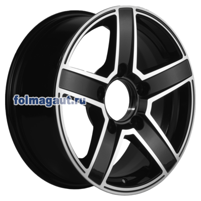  Khomen Wheels 6,5x16 5/139,7/40/98,5 Khomen Wheels KHW 1614 BLACK FP . . (WHS524827) ()