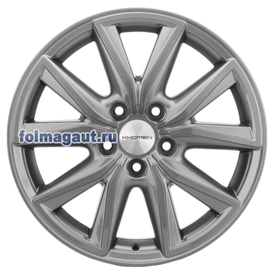  Khomen Wheels 7x17 5/114,3/50/67,1 Khomen Wheels KHW1706 GRAY . . (WHS497877) ()