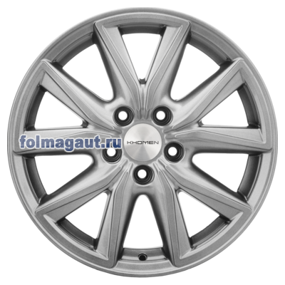  Khomen Wheels 7x17 5/114,3/50/67,1 Khomen Wheels KHW1706 G/SILVER . . (WHS498101) ()