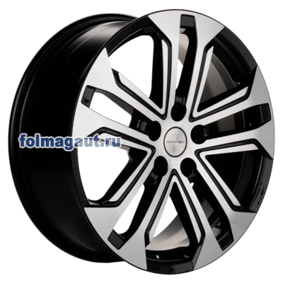  Khomen Wheels 7x18 5/114,3/35/60,1 Khomen Wheels KHW 1803 BLACK FP . . (WHS498578) ()