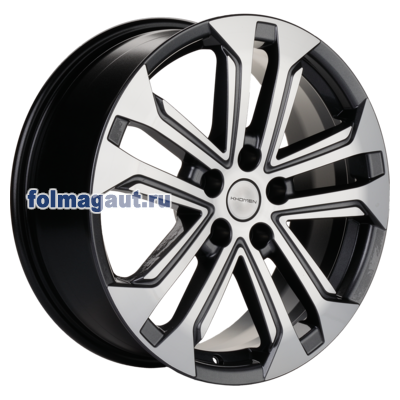  Khomen Wheels 7x18 5/114,3/37/66,5 Khomen Wheels KHW 1803 GRAY FP . . (WHS506526) ()