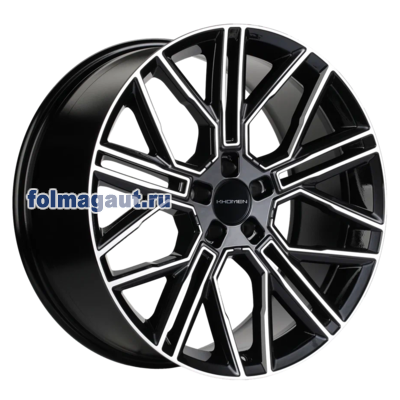  Khomen Wheels 9,5x21 5/114,3/30/66,1 Khomen Wheels KHW2101 BLACK FP . . (WHS524439) ()