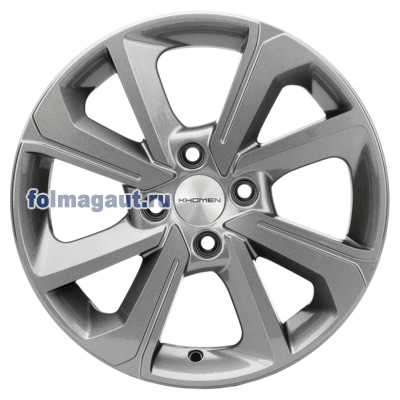  Khomen Wheels 6x15 4/100/48/54,1 Khomen Wheels KHW 1501 GRAY . . (WHS497896) ()