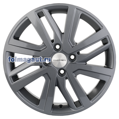  Khomen Wheels 6x16 4/100/46/54,1 Khomen Wheels KHW 1609 GRAY . . (WHS497933) ()