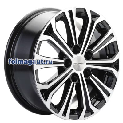  Khomen Wheels 6,5x16 5/115/41/70,2 Khomen Wheels KHW1610 BLACK FP . . (WHS498663) ()