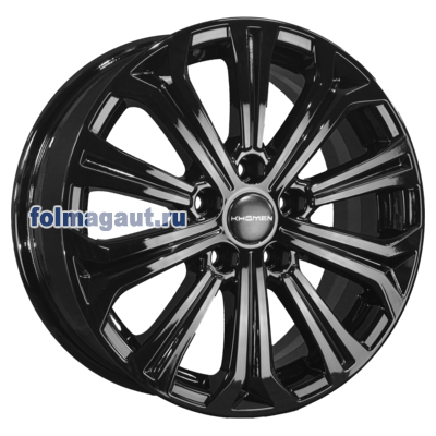  Khomen Wheels 6,5x16 5/108/50/63,3 Khomen Wheels KHW 1610 BLACK . . (WHS524977) ()