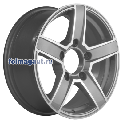  Khomen Wheels 6,5x16 5/139,7/35/98,5 Khomen Wheels KHW1614 F/SILVER FP . . (WHS525064) ()