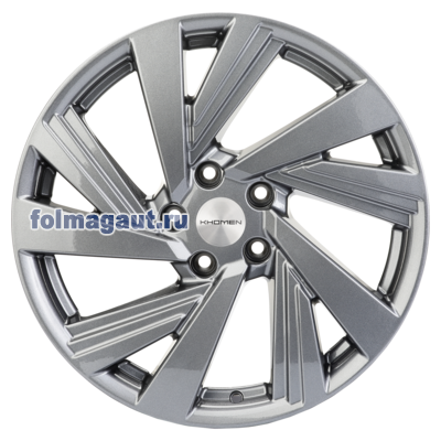  Khomen Wheels 7,5x18 5/114,3/50/66,1 Khomen Wheels KHW 1801 GRAY . . (WHS497918) ()