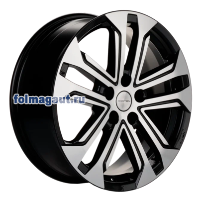  Khomen Wheels 7x18 5/114,3/40/64,1 Khomen Wheels KHW 1803 BLACK FP . . (WHS516735) ()