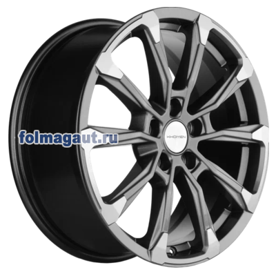  Khomen Wheels 7,5x18 5/114,3/40/64,1 Khomen Wheels KHW 1808 GRAY FP . . (WHS518095) ()