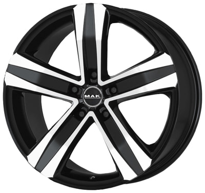  Mak 6,5x16 5/120/50/65,1 Mak STONE 5 GLOSS BLACK . . (F65605TGB50IGX) ()