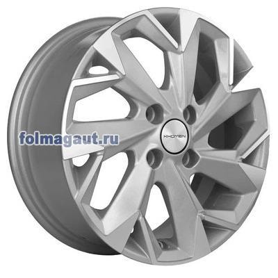  Khomen Wheels 5,5x14 4/100/45/56,1 Khomen Wheels KHW 1402 F/SILVER FP . . (WHS519241) ()