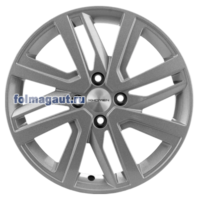  Khomen Wheels 6x16 4/100/47/56,6 Khomen Wheels KHW1508 F/SILVER . . (WHS498452) ()