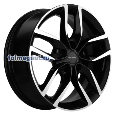  Khomen Wheels 6,5x17 5/108/33/60,1 Khomen Wheels KHW1708 BLACK FP . . (WHS511142) ()