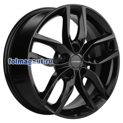  Khomen Wheels 6,5x17 5/108/43/65,1 Khomen Wheels KHW1708 BLACK . . (WHS523315) ()