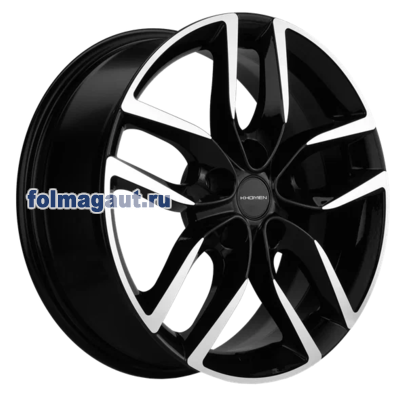  Khomen Wheels 6,5x17 5/108/43/65,1 Khomen Wheels KHW1708 BLACK FP . . (WHS518457) ()