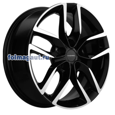  Khomen Wheels 6,5x17 5/114,3/37/66,5 Khomen Wheels KHW1708 BLACK FP . . (WHS518458) ()