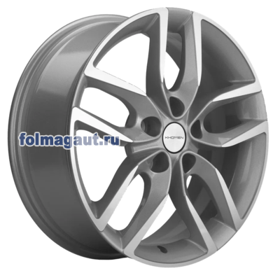  Khomen Wheels 6,5x17 5/114,3/37/66,5 Khomen Wheels KHW1708 F/SILVER FP . . (WHS525369) ()