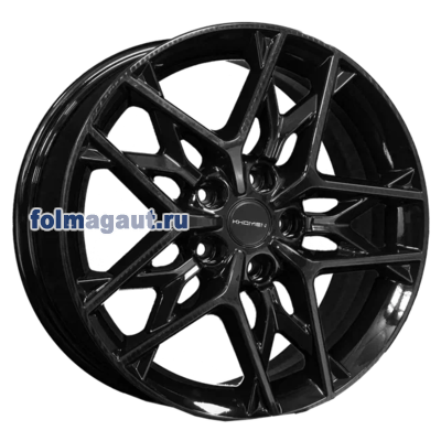  Khomen Wheels 7x17 5/114,3/45/60,1 Khomen Wheels KHW 1709 BLACK . . (WHS525406) ()