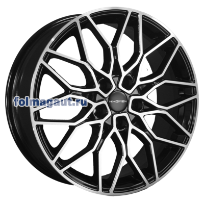  Khomen Wheels 7x18 5/114,3/53/54,1 Khomen Wheels KHW1813 BLACK FP . . (WHS525384) ()