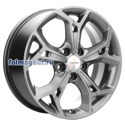  Khomen Wheels 7x17 5/114,3/53/67,1 Khomen Wheels KHW 1702 GRAY . . (WHS503515) ()