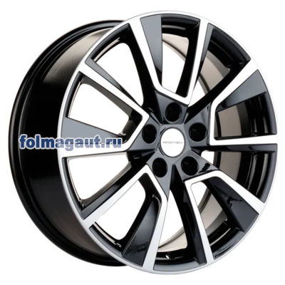  Khomen Wheels 7x18 5/108/40/60,1 Khomen Wheels KHW 1802 BLACK FP . . (WHS508441) ()