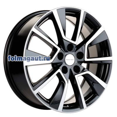  Khomen Wheels 7x18 5/114,3/37/66,5 Khomen Wheels KHW 1802 BLACK FP . . (WHS506425) ()