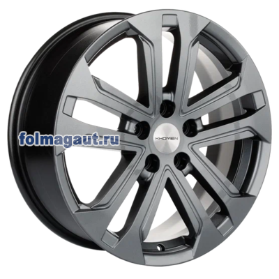  Khomen Wheels 7x18 5/114,3/35/60,1 Khomen Wheels KHW 1803 GRAY . . (WHS497999) ()