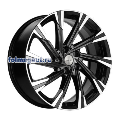  Khomen Wheels 7,5x19 5/114,3/48/67,1 Khomen Wheels KHW 1901 BLACK FP . . (WHS506019) ()