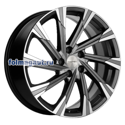  Khomen Wheels 7,5x19 5/108/46/63,4 Khomen Wheels KHW1901 GRAY FP . . (WHS513015) ()