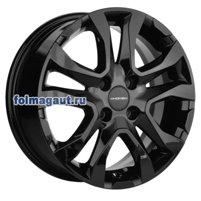  Khomen Wheels 6x15 4/100/50/60,1 Khomen Wheels KHW1503 BLACK . . (WHS507837) ()