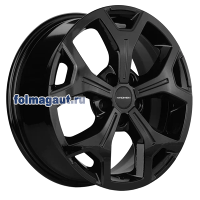  Khomen Wheels 7x17 5/108/33/60,1 Khomen Wheels KHW1710 BLACK . . (WHS518461) ()