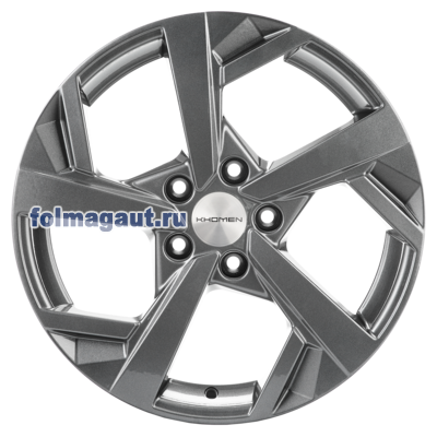  Khomen Wheels 7x17 5/114,3/45/67,1 Khomen Wheels KHW1712 GRAY . . (WHS497938) ()