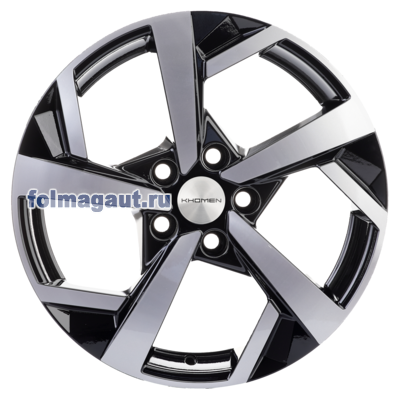  Khomen Wheels 7x17 5/112/54/57,1 Khomen Wheels KHW1712 BLACK FP . . (WHS498644) ()