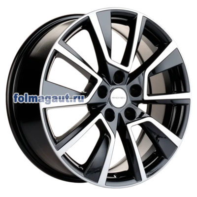  Khomen Wheels 7x18 5/114,3/48/56,1 Khomen Wheels KHW1802 BLACK FP . . (WHS507344) ()