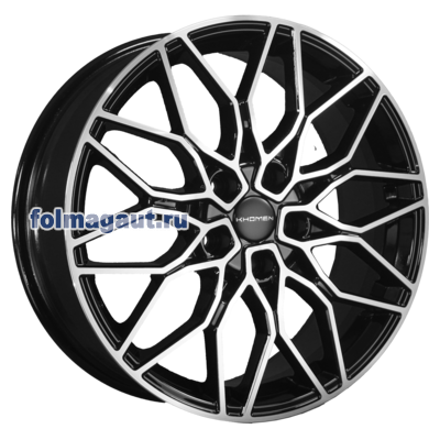  Khomen Wheels 7x18 5/108/36/65,1 Khomen Wheels KHW1813 BLACK FP . . (WHS525518) ()