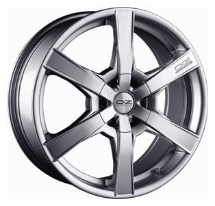  OZ Racing 7x16 5/108/40/75 OZ Racing Gemini CRYSTAL TITANIUM . . (00004248) ()