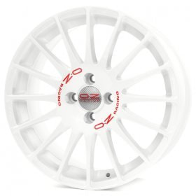  OZ Racing 7x16 4/108/16/65,1 OZ Racing Superturismo WRC WHITE RED LETTERING . . (00008816) ()