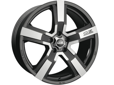  OZ Racing 8x18 5/114,3/32/75 OZ Racing VERSILIA MATT BLACK DIAMOND CUT . . (00015069) ()