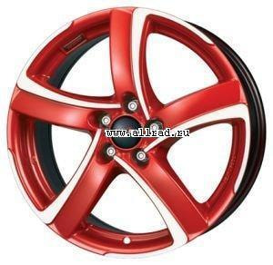  Alutec 8x18 5/114,3/45/70,1 Alutec SHARK Red Front Polished . . (00015582) ()