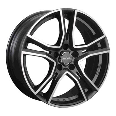  OZ Racing 6,5x15 4/108/25/75 OZ Racing ADRENALINA MATT BLACK DIAMOND CUT . . (00017735) ()