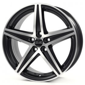  OZ Racing 8x18 5/120/34/79 OZ Racing Energy MATT BLACK DIAMOND CUT . . (00017779) ()