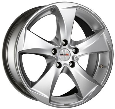  Mak 8x18 5/114,3/40/76 Mak RAPTOR 5 Hyper Silver Mirror . . (00023932) ()