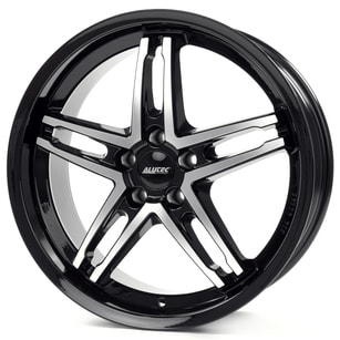  Alutec 8x18 5/114,3/40/70,1 Alutec PoisonCup DIAMOND BLACK FRONT POLISHED . . (00024686) ()