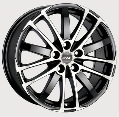  ATS 7,5x16 5/110/37/65,1 ATS X-Treme racing black front polished . . (00025070) ()