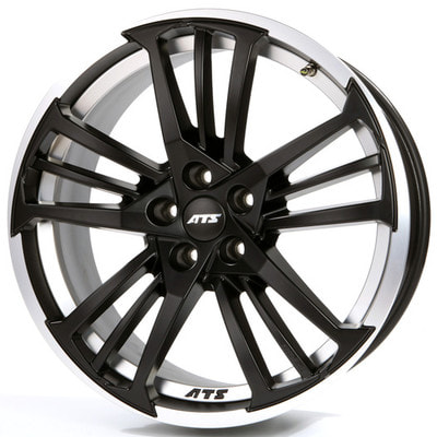  ATS 7,5x17 5/100/35/63,3 ATS PRAZISION RACING BLACK DOUBLE LIP POLISHED . . (00025167) ()