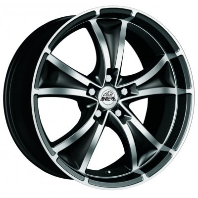  Antera 8x18 5/114,3/35/75 Antera 383 Diamont Black Front Polished . . (00025618) ()