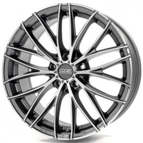  OZ Racing 8x18 5/112/35/75 OZ Racing ITALIA 150 MATT DARK GRAPHITE DIAMOND CUT . . (00040870) ()